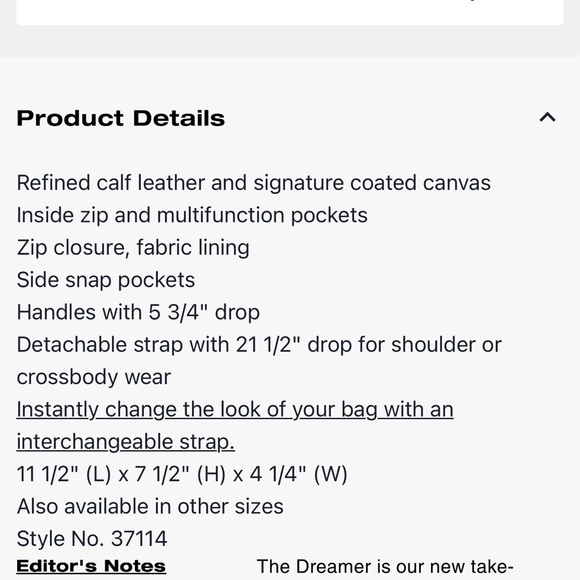 Coach Chelsea Champlain Dreamer Bag with tattoo design beautiful - Picture 16 of 16